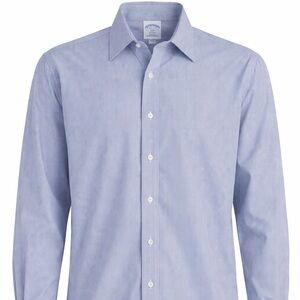 Brooks Brothers Light Blue Pinstripe Dress Shirt